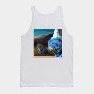 Meowster Smurf Cat Tank Top